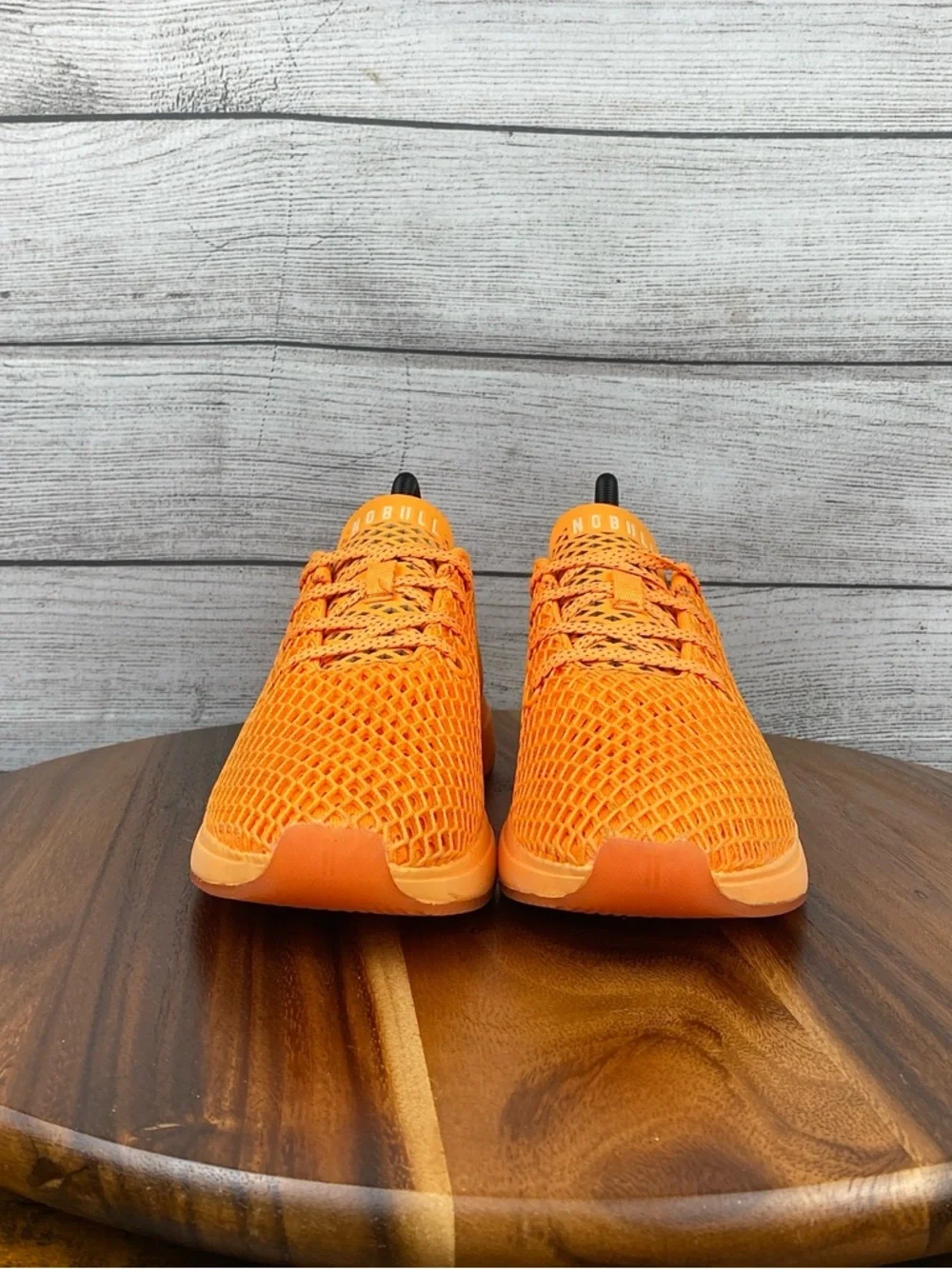 NoBull Diamond Mesh Runner Orange CrossFit Training Shoe Women’s Size 7